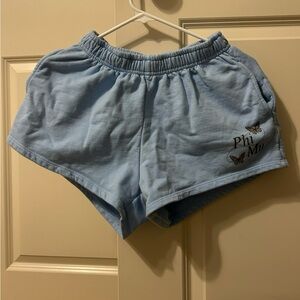 Light Blue Phi Mu Sweatshorts